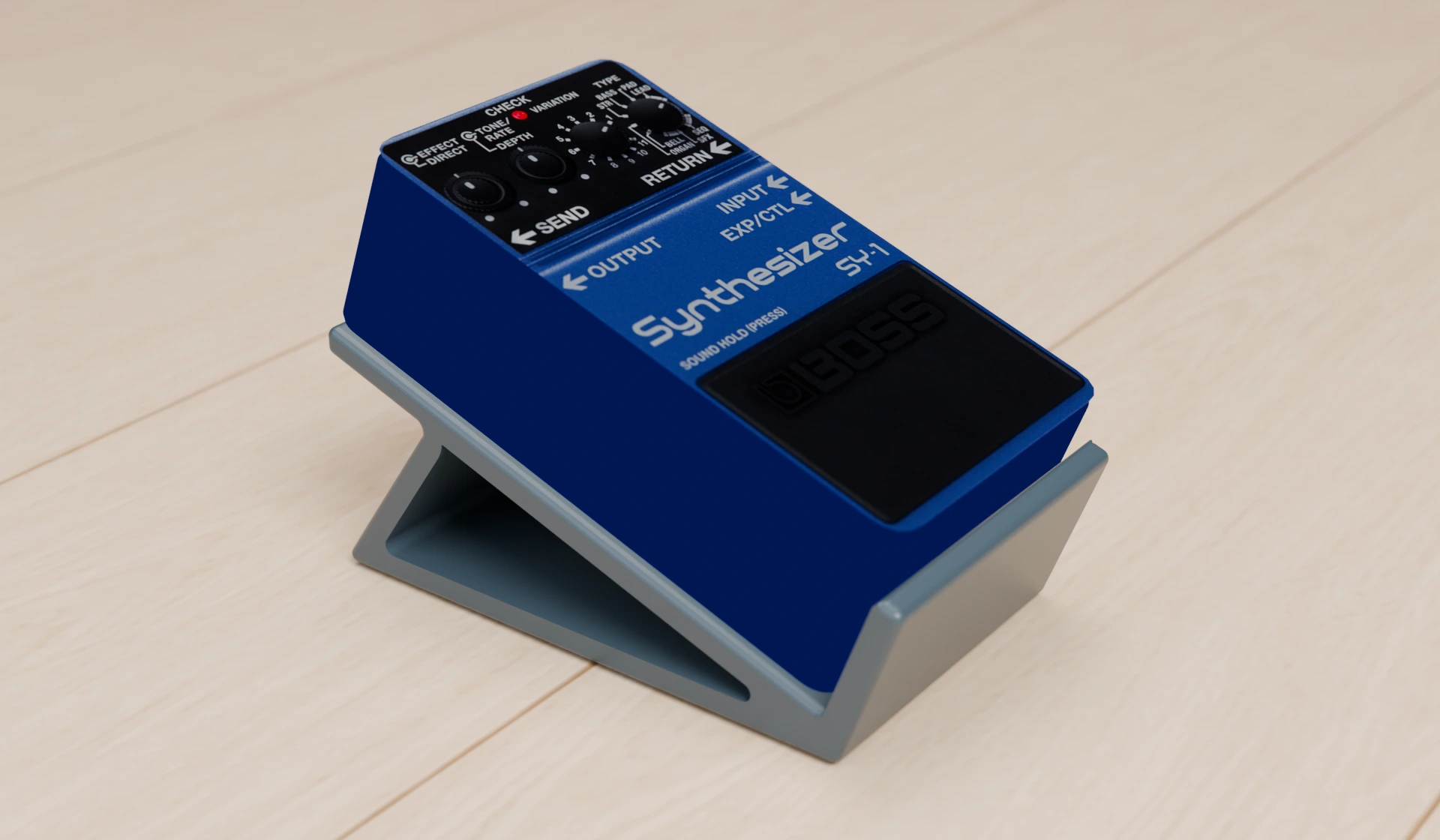 Boss SY-1 Synthesizer stand preview