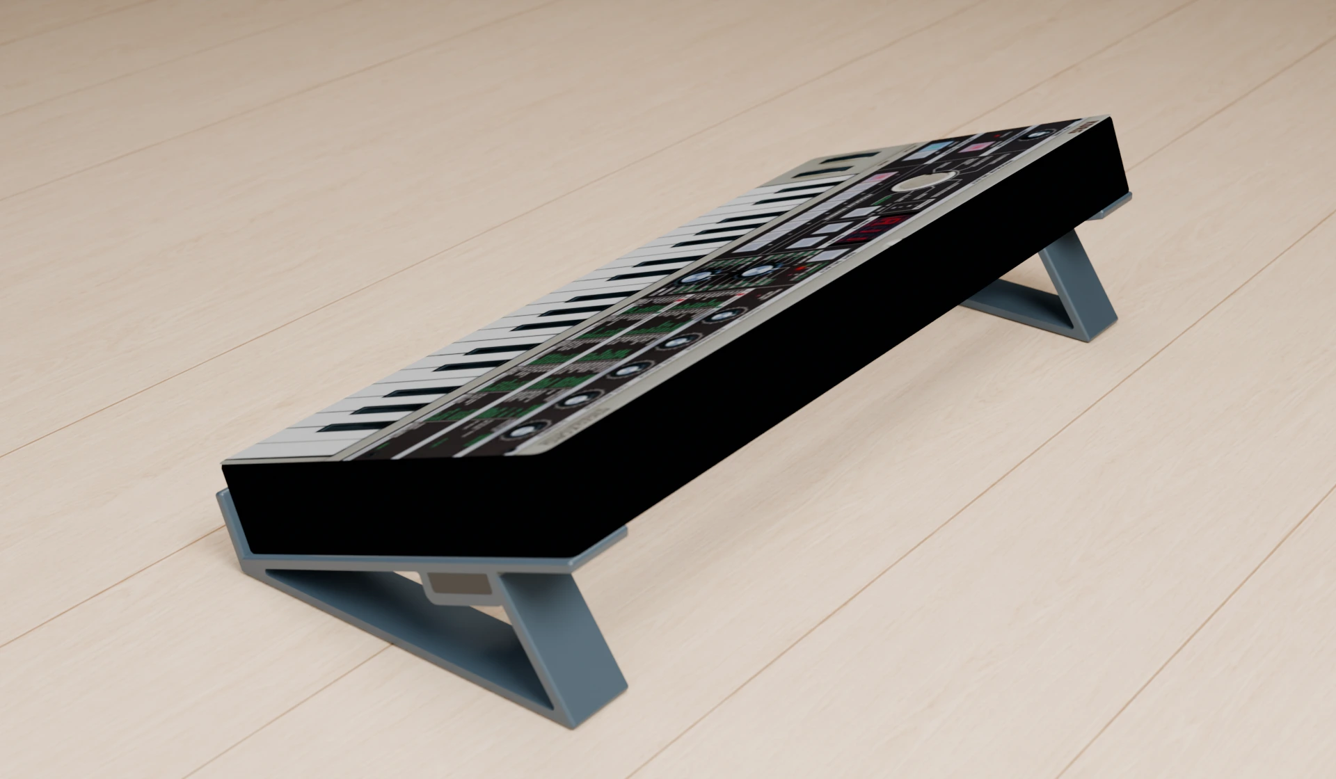 Korg microKORG stand with gear