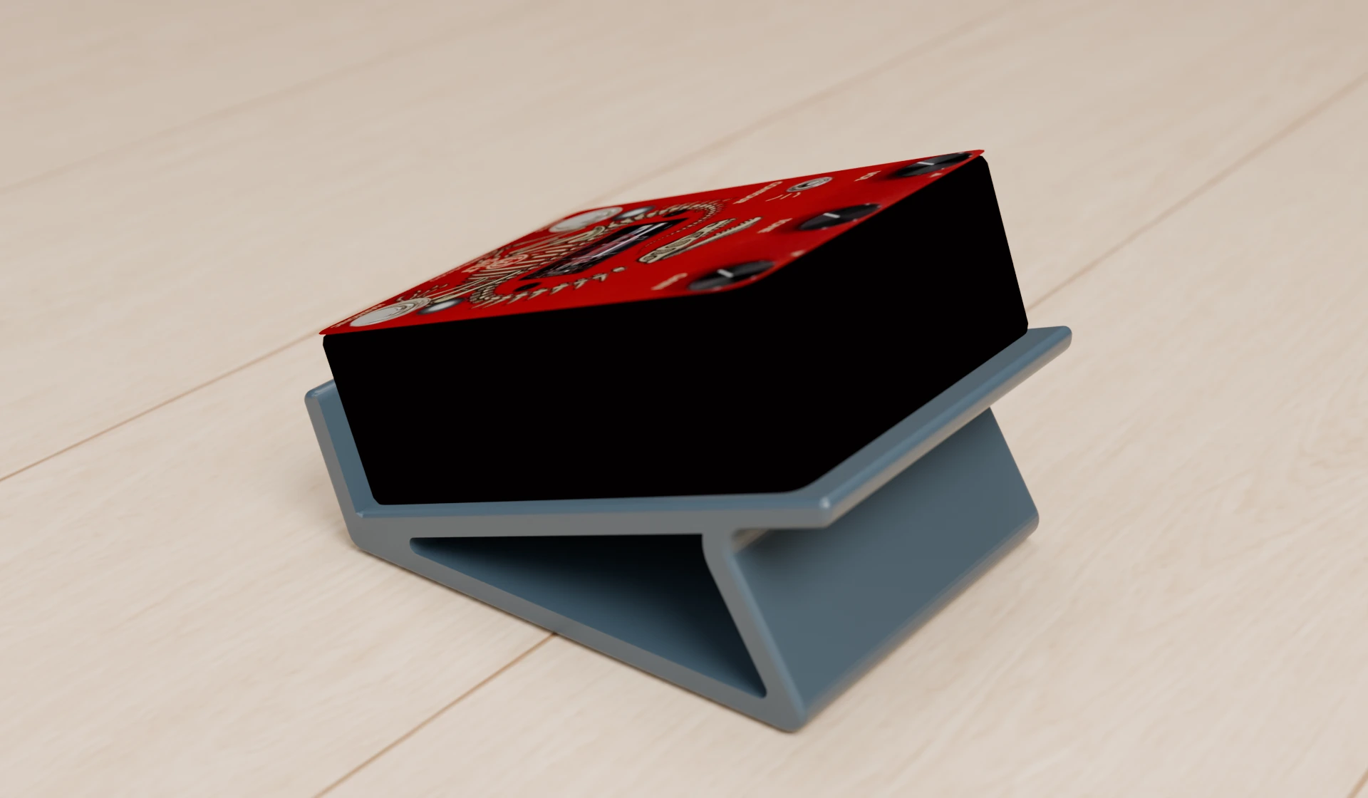 Walrus Audio Silt stand with gear